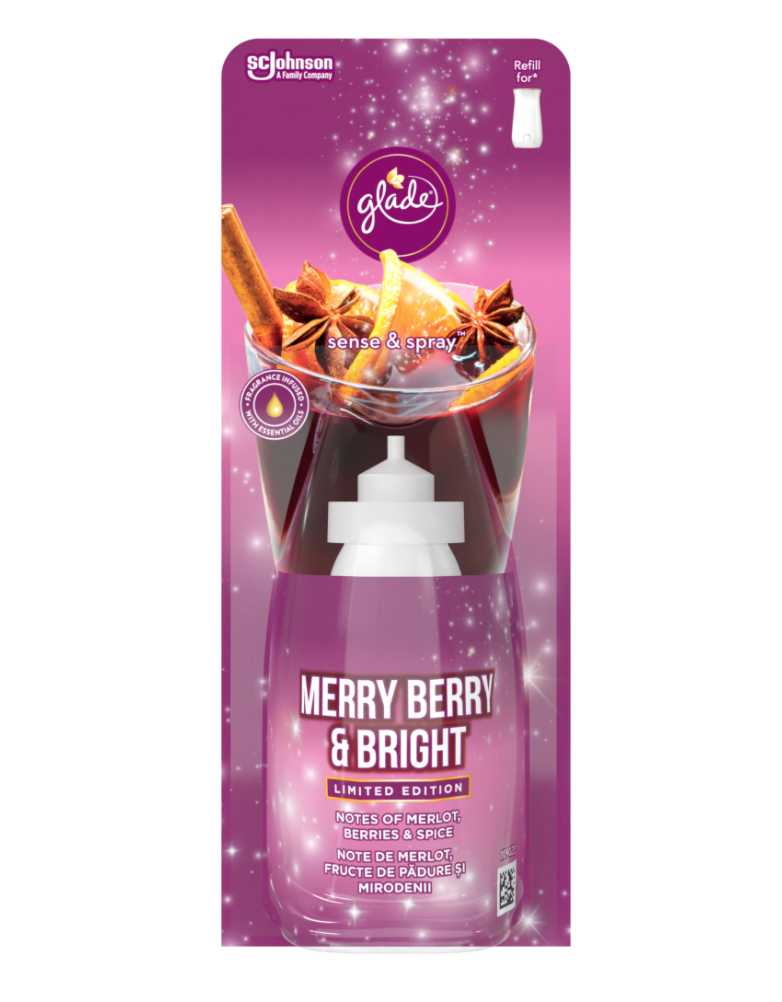 Glade sense spray rez.merry bright bright 18 ml